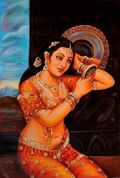 Anup Gomay - Indian artist - Catherine La Rose  (41) (471x700, 450Kb)