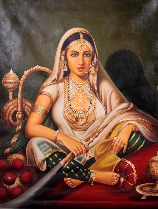 Anup Gomay - Indian artist - Catherine La Rose  (24) (530x700, 416Kb)