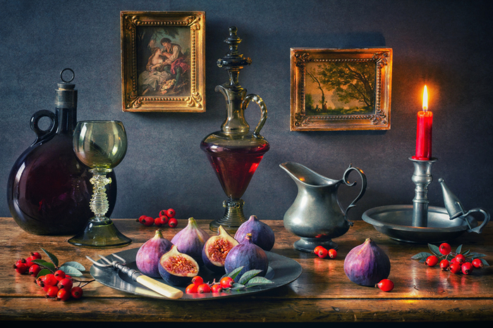 Still-life_Pictorial_art_Candles_Wine_Common_fig_553680_1280x853 (700x466, 467Kb)