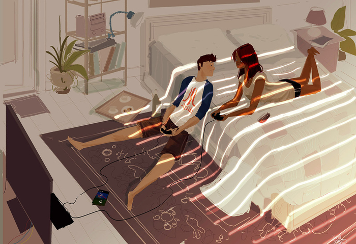 that_afternoon_when_we_played_video_games_by_pascalcampion-d96dnnq (700x479, 355Kb)