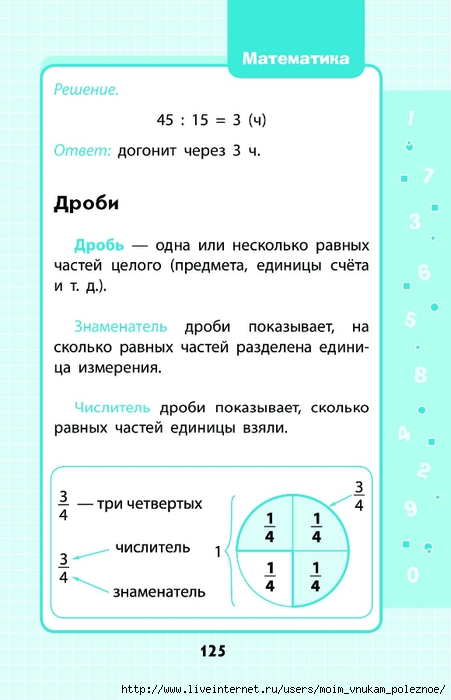 Математика 1 4 класс в схемах и таблицах марченко