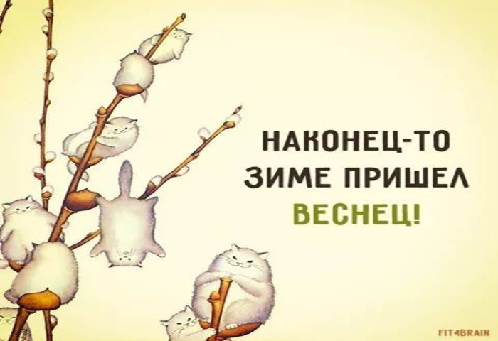 Наконец пришло. Зиме пришел веснец. Наконец-то зиме пришел веснец. Наконец пришла Весна. Зима заканчивается.