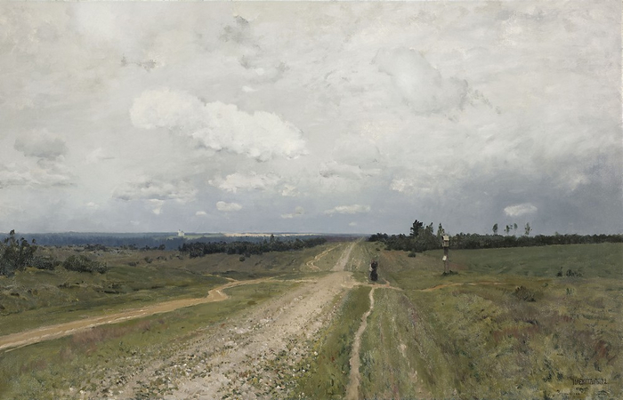 Владимирка, Левитан, 1892 (700x450, 255Kb)