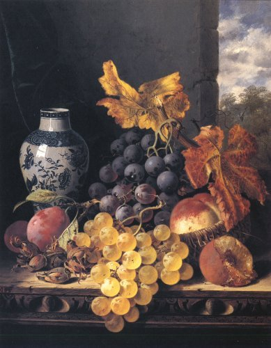 Still Life With Grapes (389x500, 167Kb)