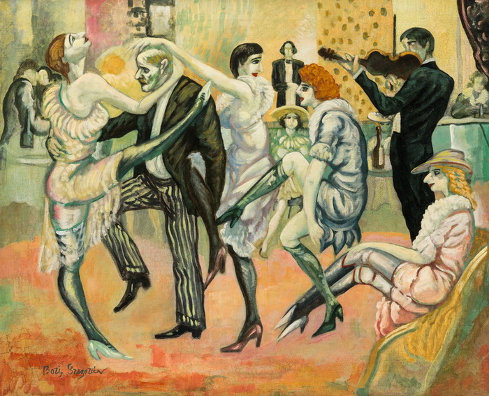 1913-1914 At the Dance Hall (700x567, 186Kb)