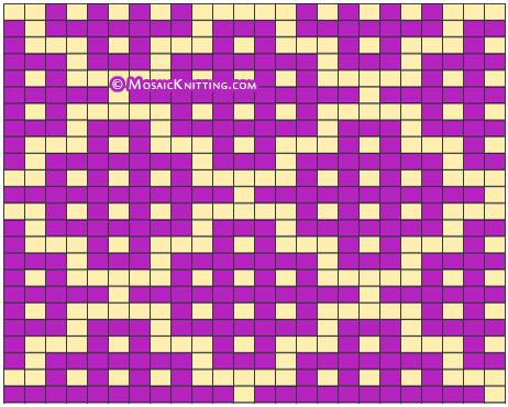 Checker-Square-Garter-masaic-chart (462x370, 9Kb)