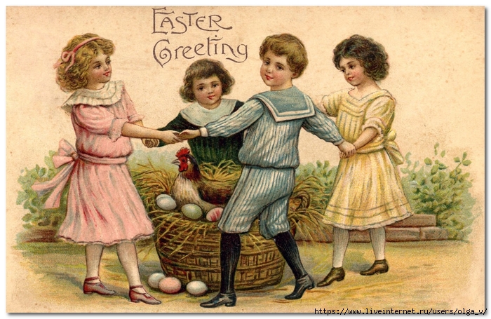 Vintage-Easter-postcard-36 (700x455, 308Kb)