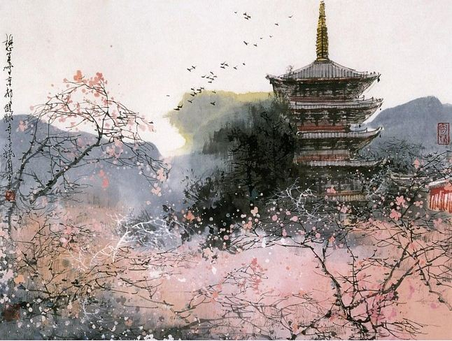 Akvarel-peyzazhi.-Hudozhnik-Liu-Maoshan.-Akvarel-trinadtsataya (646x488, 255Kb)