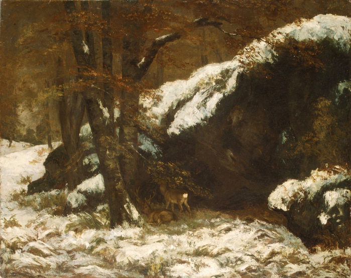 1865 (ок)_Олень (The Deer)_74.6 х 92.4_х.,м._Нью-Йорк, музей Метрополитен (700x554, 490Kb)