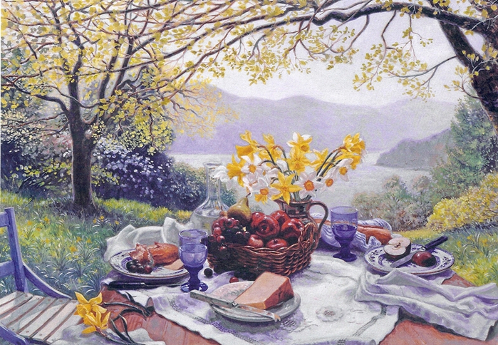 Stephen Darbishire 1940 - British Interiors and Landscape painter - Tutt'Art@ (24) (700x484, 501Kb)