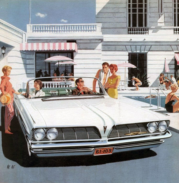 1961_Pontiac_Bonneville_Convertible_by_AF-VK (683x700, 522Kb)