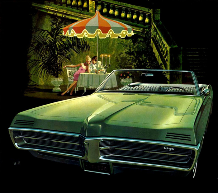 1967_Pontiac_Grand_Prix_Convertible_Evening-in-Venice_by_AF-VK_ (700x620, 394Kb)