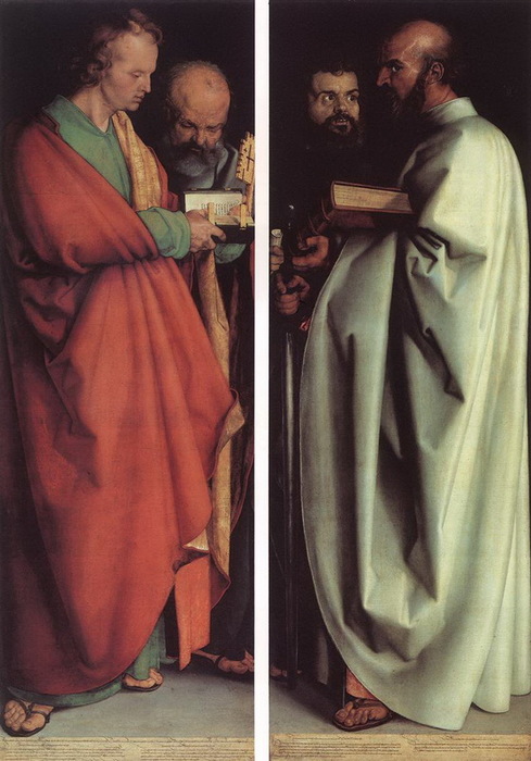 1526 Vier Apostel (Albrecht Duerer)  (489x700, 109Kb)