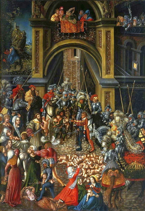 1515 Bethlehemitischer Kindermord (Dresden, Alte Meister). (483x700, 195Kb)
