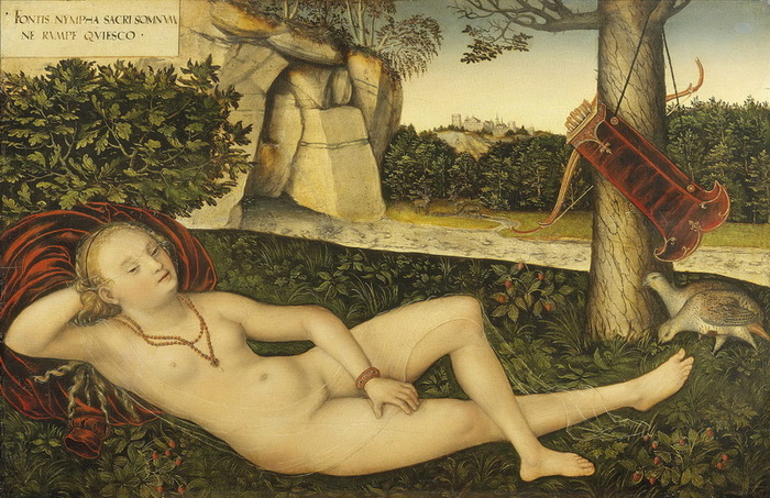 1537 Resting Source Nymph,, .  48.5  74.2 cm  - Besançon (700x453, 164Kb)