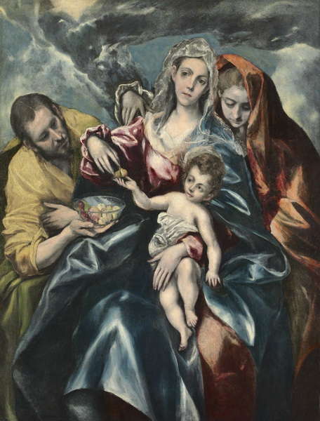 1590-1595 The_Holy_Family_with_Mary_Magdalen. , . 160 x 131 . Cleveland_Museum_of_Art (456x600, 117Kb)