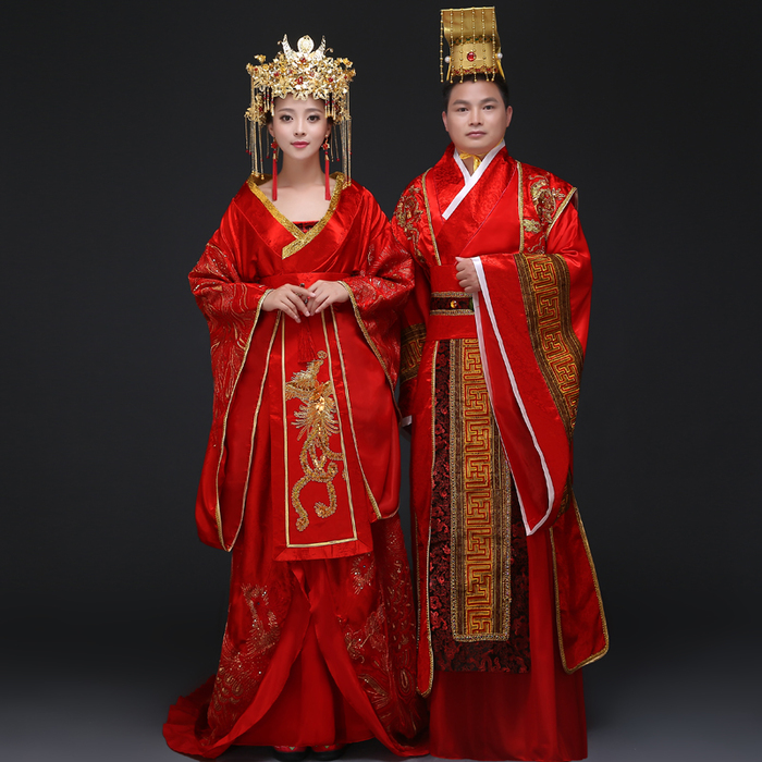 Китайский национальный костюм мужской и женский