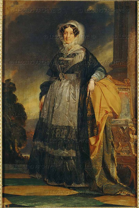 Аделаида Луиза Мария Орлеанская, сестра Луи-Филиппа 1 (467x699, 135Kb)