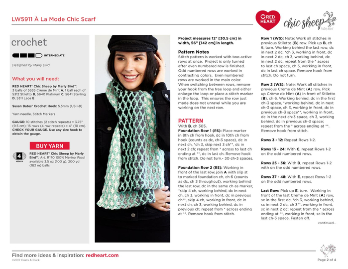 LW5911-A-La-Mode-Chic-Scarf-Free-Crochet-Pattern_2 (700x540, 235Kb)