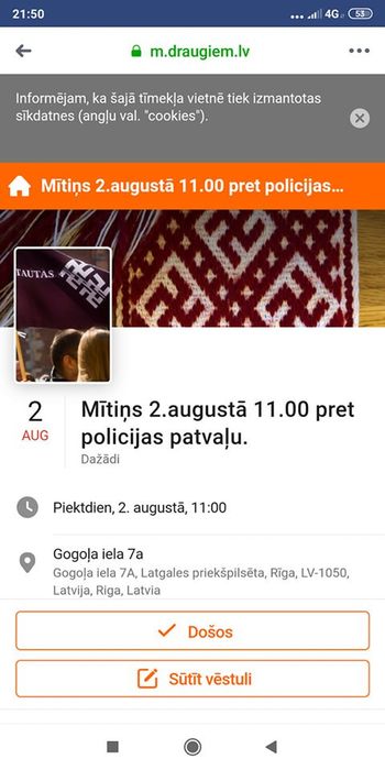 Митинг против Полицейского произвола в Латвии 2 августа 2019 года (350x700, 42Kb)
