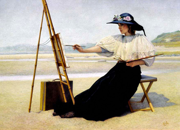 woman-at-easel (601x434, 230Kb)