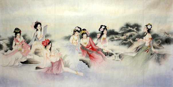 alt="Китайская художница Ji Shuwen"