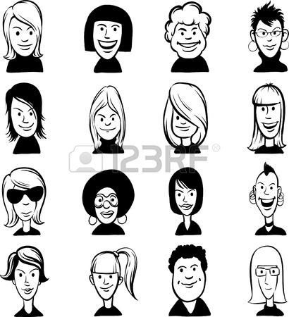 30292442-доска-рисунок---набор-каракули-женщина-лицах-мультфиль (410x450, 83Kb)