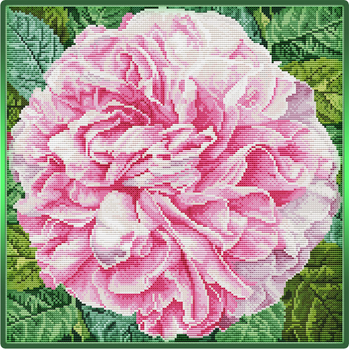 Cabbage Rose Pillow (700x700, 920Kb)