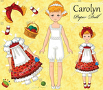  Кэролин - бумажная кукла (564x494, 307Kb)