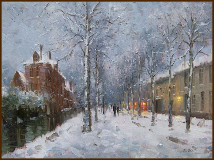 010. Bruge in snow (700x522, 413Kb)