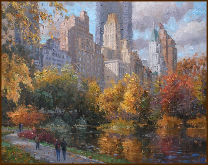 027. Central Park in Autumn (700x553, 489Kb)