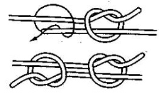Схема скользящего узла для браслета - 81 фото