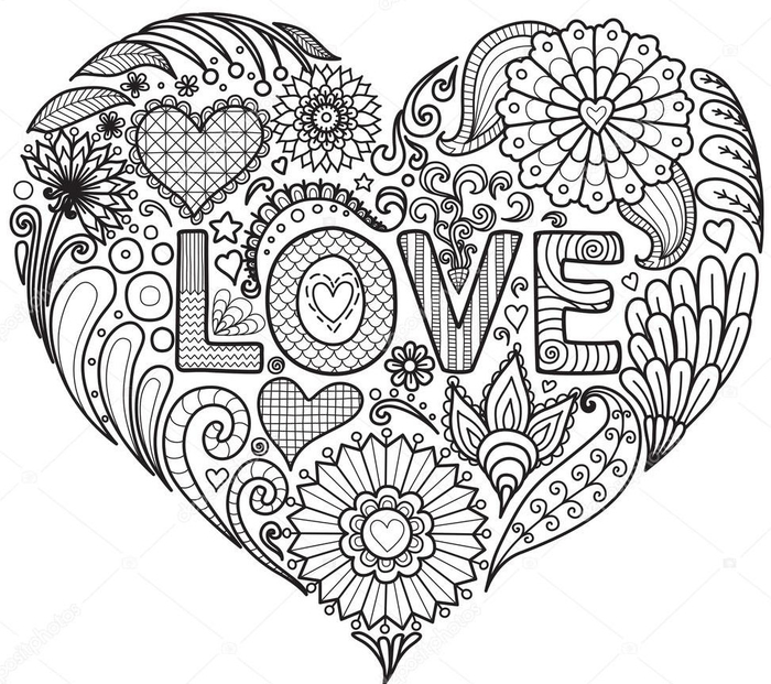 depositphotos_108922932-stock-illustration-heart-on-flowers-for-coloring (700x621, 322Kb)