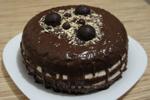 Шоколадный торт на раз, два, три...(можно в мультиварке) (600x399, 224Kb)