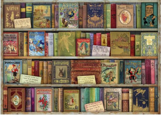 Bountiful Bookshelf (549x392, 224Kb)