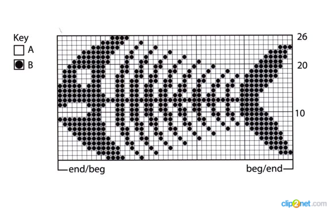 Рыбы схемы вязание