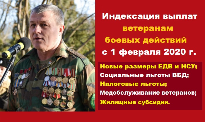 Компенсация ветеранам боевых