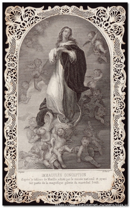 Immaculate Conception after Murillo - Dopter (437x700, 346Kb)