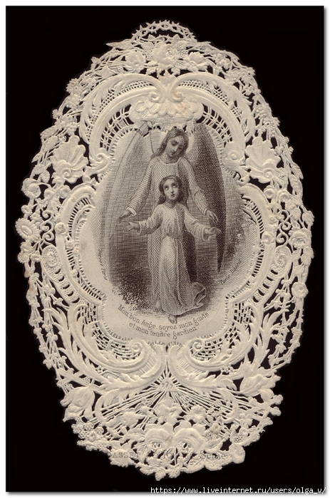 My good Angel, you are my guide and my tender guardian. Basset (463x700, 277Kb)
