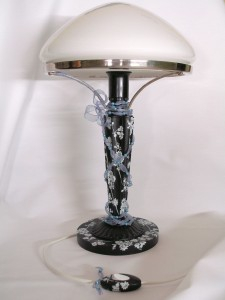 Настольные лампы с абажуром: подбираем материалы и инструменты