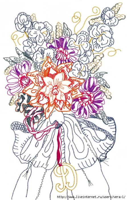Mary Jo Hiney, Joy Anckner - Ribbon Basics. All The Stitches & Techniques Of Silk Ribbon Work & Embroidery - 1996_25 (446x700, 291Kb)