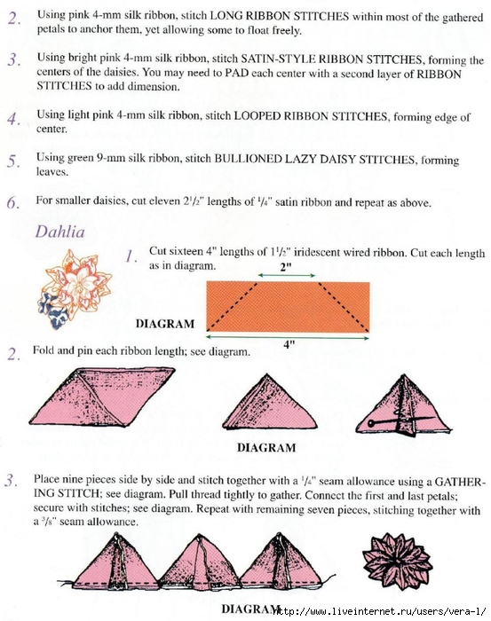 Mary Jo Hiney, Joy Anckner - Ribbon Basics. All The Stitches & Techniques Of Silk Ribbon Work & Embroidery - 1996_27 (553x700, 251Kb)
