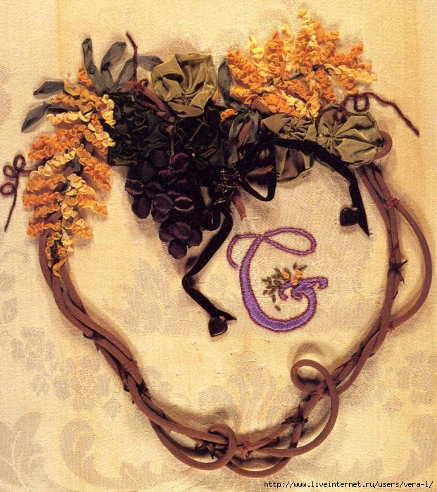 Mary Jo Hiney, Joy Anckner - Ribbon Basics. All The Stitches & Techniques Of Silk Ribbon Work & Embroidery - 1996_37 (621x700, 433Kb)
