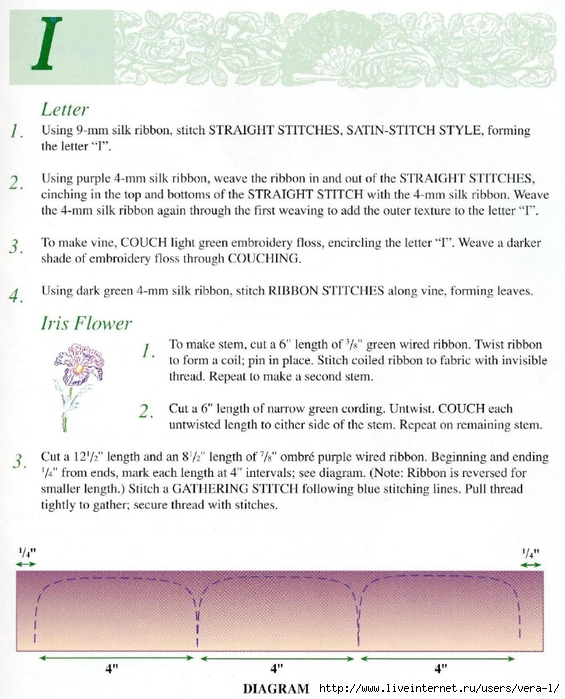 Mary Jo Hiney, Joy Anckner - Ribbon Basics. All The Stitches & Techniques Of Silk Ribbon Work & Embroidery - 1996_47 (565x700, 263Kb)