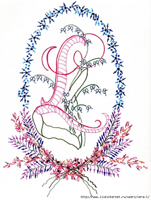 Mary Jo Hiney, Joy Anckner - Ribbon Basics. All The Stitches & Techniques Of Silk Ribbon Work & Embroidery - 1996_59 (528x700, 277Kb)