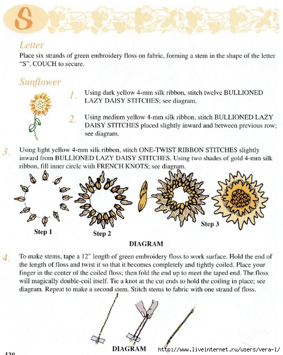 Mary Jo Hiney, Joy Anckner - Ribbon Basics. All The Stitches & Techniques Of Silk Ribbon Work & Embroidery - 1996_96 (557x700, 269Kb)