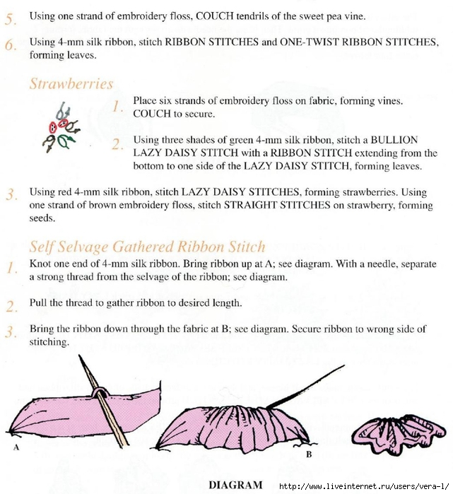 Mary Jo Hiney, Joy Anckner - Ribbon Basics. All The Stitches & Techniques Of Silk Ribbon Work & Embroidery - 1996_98 (641x700, 246Kb)