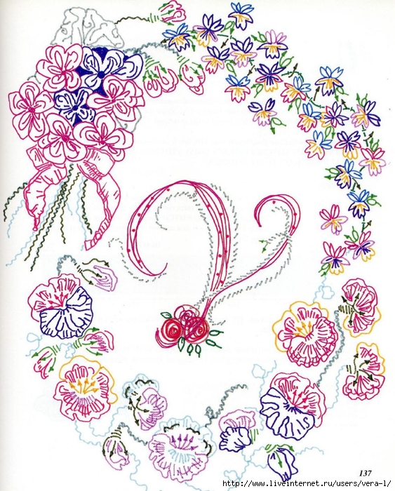 Mary Jo Hiney, Joy Anckner - Ribbon Basics. All The Stitches & Techniques Of Silk Ribbon Work & Embroidery - 1996_110 (563x700, 364Kb)