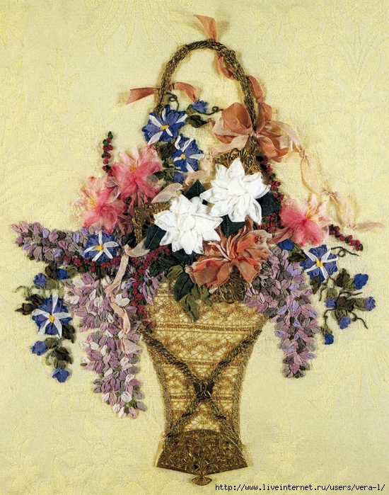 Mary Jo Hiney, Joy Anckner - Ribbon Basics. All The Stitches & Techniques Of Silk Ribbon Work & Embroidery - 1996_117 (550x700, 382Kb)