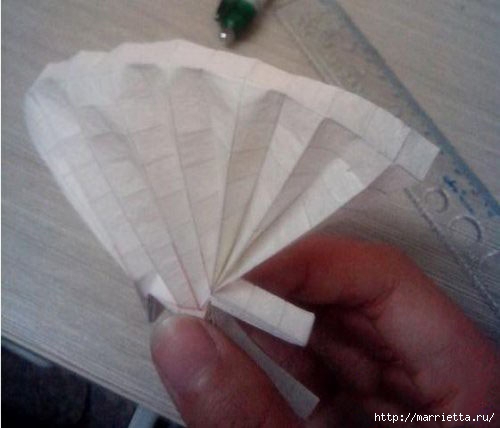 АНГЕЛ из бумаги в технике трехмерное оригами (21) (500x428, 83Kb)